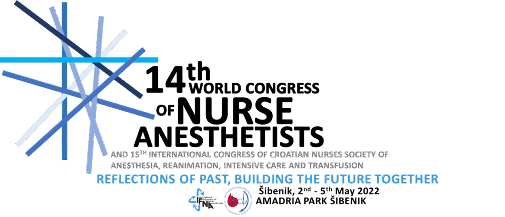 Affiche 14 eme congrès mondial de infirmiers anesthésistes
