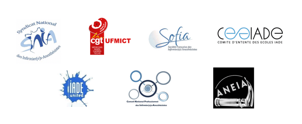 logos snia, sofia, cnpia, aneeia, ceeiade, collectifs